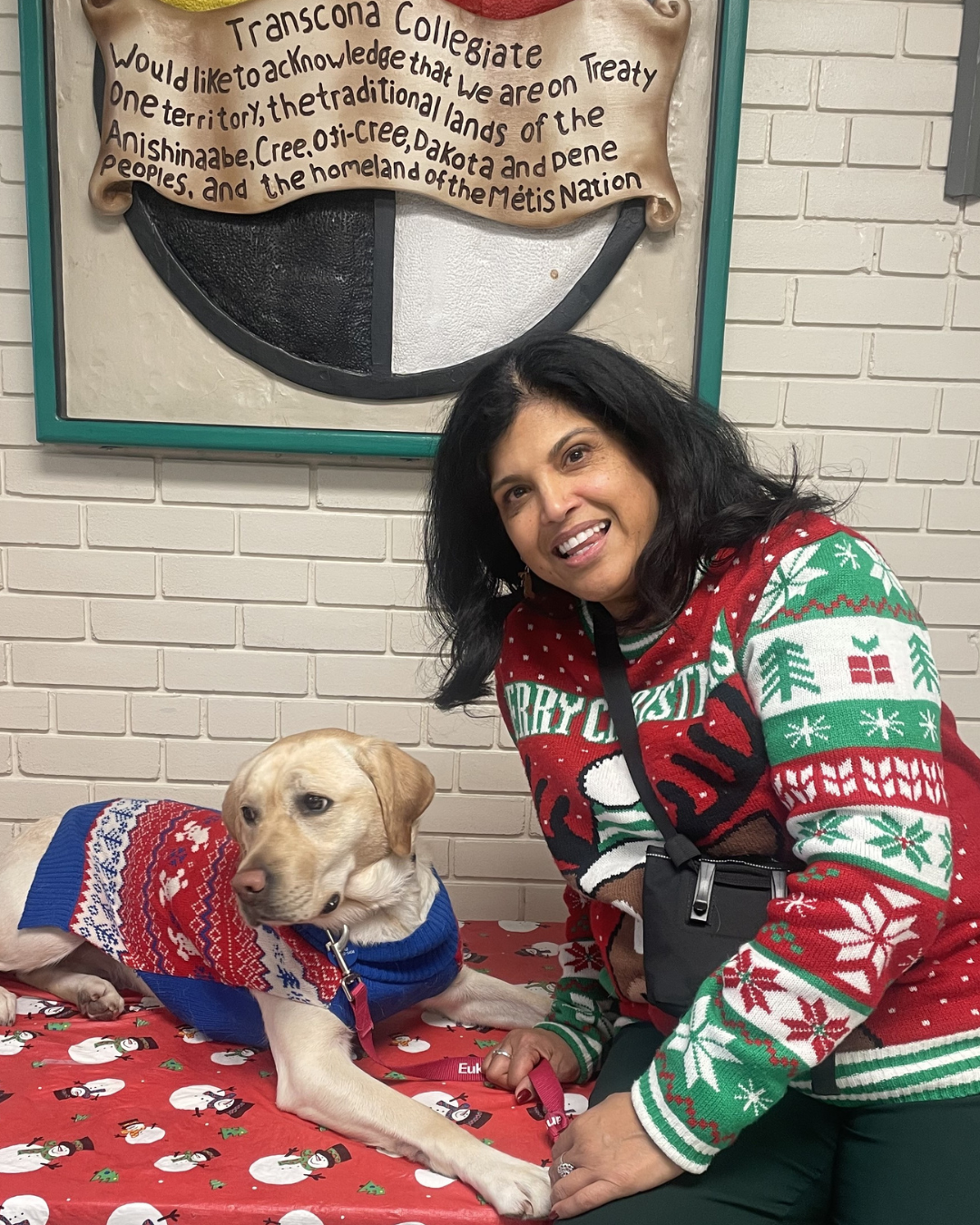 PTSD service dog Blair and his partner Janis